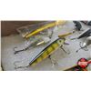 Image 8 : Vintage Fishing Lures : (22) - Rapala - Gibbs - Heddon - Paul Bunyan - etc.