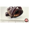 Image 9 : Knife w/Leather Sheath (Consignor Tag : Frosts Sweden Laminated Steel) (Total Length of Knife : 8")