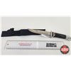 Image 1 : Knife w/Kevlar Sheath  (Consignor Tag : Stainless Steel : Bowie : Laminate Handle) (Total Length of 