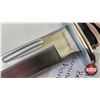Image 2 : Knife w/Kevlar Sheath  (Consignor Tag : Stainless Steel : Bowie : Laminate Handle) (Total Length of 
