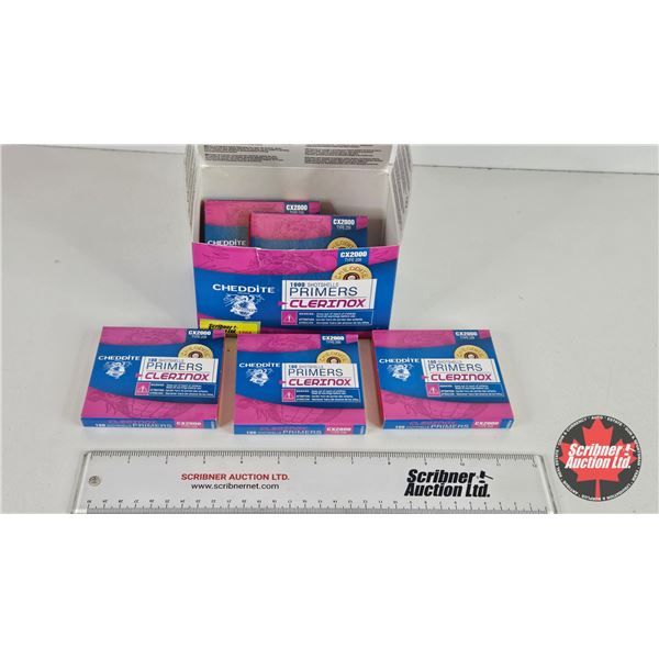 Cheddite Shotshell Primers (419 Count Total)