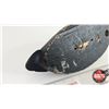 Image 9 : Wooden Duck Decoy (Consignor Tag : Working Blue Bill Drake : 1930) (Measures : 5-1/2"H x 5-3/4"W x 1