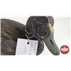Image 19 : Wooden Duck Decoys (2) (Consignor Tag - Working Blue Bill : 1950's) (Measures : 8"H x 7"W x 15")