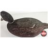 Image 5 : Wooden Duck Decoys (2) (Consignor Tag - Working Blue Bill : 1950's) (Measures : 8"H x 7"W x 15")