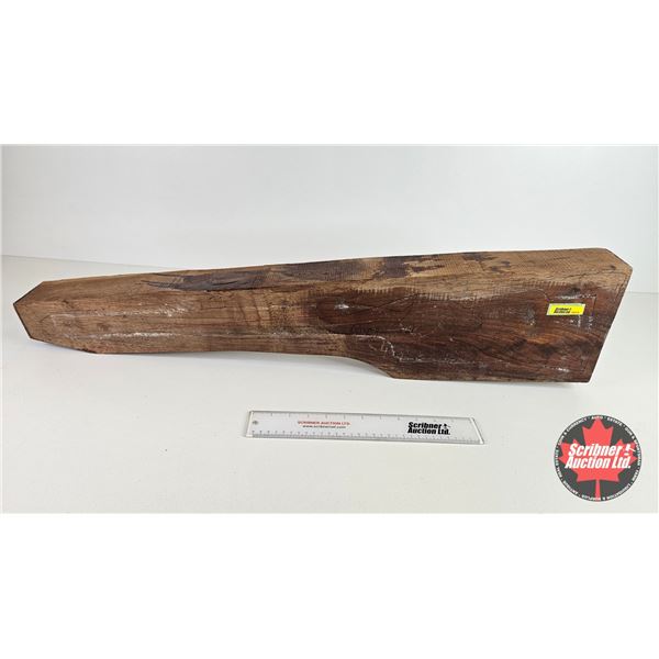 American Walnut Rifle Stock Blank  (Both Measures : 3"H x 7-1/2"W x 35"L)