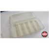 Image 2 : Variety of Plastic Organizers (10) (Largest Measures : 2-1/4"H x 17"W x 13"D)