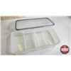 Image 4 : Variety of Plastic Organizers (10) (Largest Measures : 2-1/4"H x 17"W x 13"D)