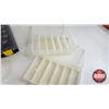 Image 5 : Variety of Plastic Organizers (10) (Largest Measures : 2-1/4"H x 17"W x 13"D)
