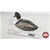 Image 2 : Wooden Duck Decoy (Consignor Tag : Working Red Head Drake : Found at Verdon, Quebec St. Lawrence Riv
