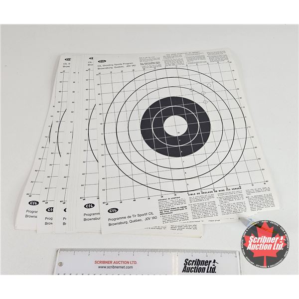 CIL Paper Targets : 100 Yard Sighting In Targets (24)