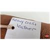 Image 6 : Heavy Craft Leather (Approx. 16 sq ft) (Irregular Shape)