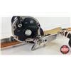 Image 7 : Vintage Rod & Reel : Columbia Bamboo Trolling Rod w/Okuma Convector CV30C Reel (Rod Length : 6')