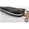 Image 4 : Knife w/Leather Sheath (Consignor Tag : Stainless Skinner : Laminate Camo : Leather Sheath) (Total L