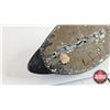 Image 9 : Wooden Duck Decoy (Consignor Tag : Working Blue Bill Drake : Stamped HMP : 1957) (Measures : 5"H x 5