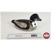 Image 11 : Pair of Wooden Duck Decoys :  (Consignor Tag : Whistler Drakes : 1940's) (Tallest Measures : 6-3/4"H