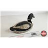 Image 12 : Pair of Wooden Duck Decoys :  (Consignor Tag : Whistler Drakes : 1940's) (Tallest Measures : 6-3/4"H