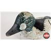 Image 5 : Pair of Wooden Duck Decoys :  (Consignor Tag : Whistler Drakes : 1940's) (Tallest Measures : 6-3/4"H