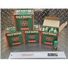 Image 1 : AMMO : Gevelot : Olympic Long Range : 12ga 2-3/4" (1-1/2ox : #4 Shot) (Vintage) (4 Boxes of 25 & 1 B