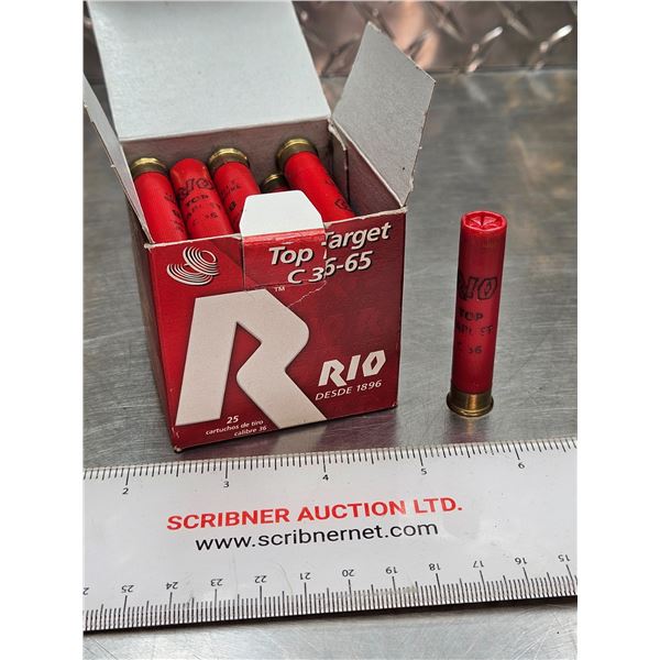 AMMO : RIO : Top Target : 410ga 2-1/2" (1/2oz : #8 Shot)  (1 Box of 25 Rnds TOTAL)