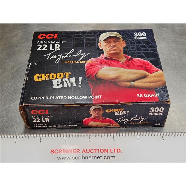 AMMO : CCI : Mini Mag : Troy Landry Special Edition : 22LR (36gr : Hollow Point)  (273 Rnds TOTAL)