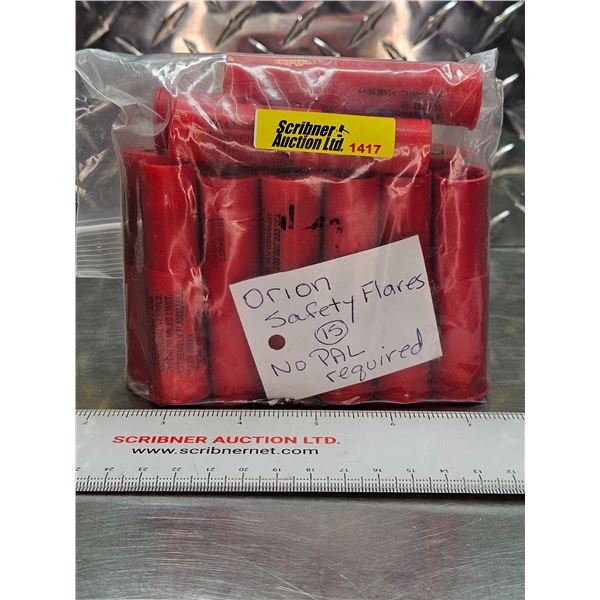 Orion Safety Flares : 12ga (15 Rnds TOTAL)  (No PAL Req'd) (Dangerous Goods for Shipping)