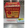 Image 1 : AMMO : CIL Imperial : 12ga 3" (1-5/8oz : #4 Shot) (Vintage)  (1 Box of 25 Rnds TOTAL)