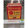 Image 4 : AMMO : CIL Imperial : 12ga 3" (1-5/8oz : #4 Shot) (Vintage)  (1 Box of 25 Rnds TOTAL)