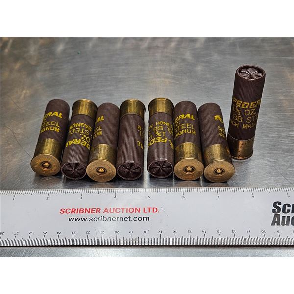 AMMO : Federal : 10ga 3-1/2" Magnum (1-5/8oz : BB Steel)  (8 Rnds TOTAL)