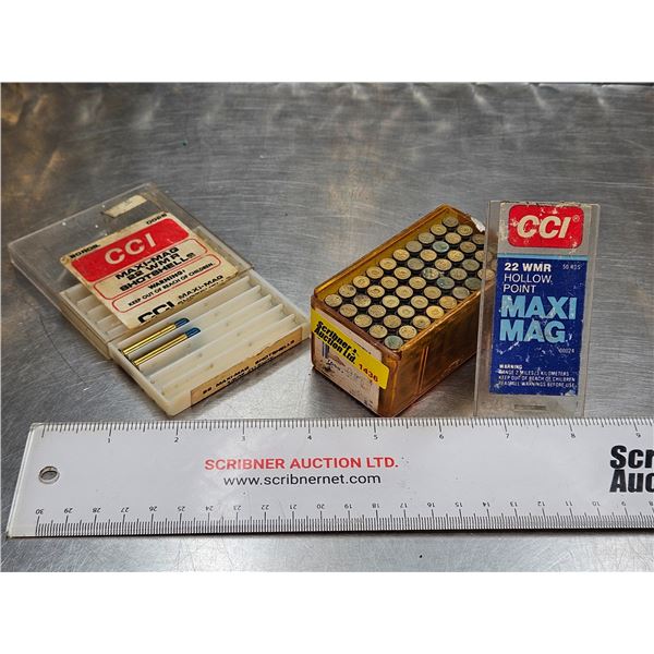 AMMO : 22WMR : Variety (52 Rnds TOTAL)