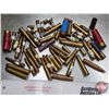 Image 1 : AMMO : Variety of Vintage Ammo (58 Rds TOTAL)  c/w Brass (2 Count)