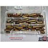 Image 1 : AMMO : Large Variety of Vintage Ammunition in Plastic Carry Case  (105 Rnds TOTAL)