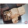 Image 3 : AMMO : Military : 7.62x39 (FMJ) c/w Leather Pouches (2) (105 Rnds TOTAL)