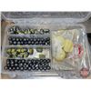 Image 3 : Variety of 50cal Reloading : Bullet Moulds (2), Lead Bullets, Balls, Wads, etc