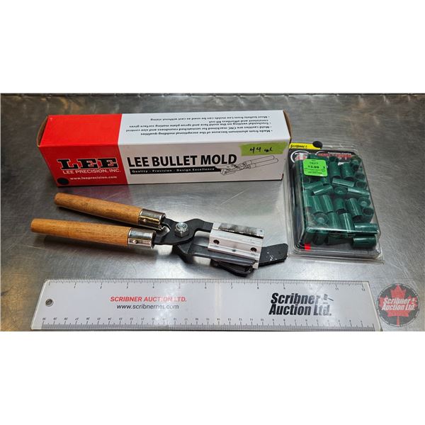LEE Bullet Mould : 454 Round Ball (140gr) & 44cal Sabots