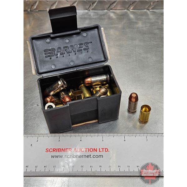 BRASS : 45 Auto (16 Count) c/w Dummy Rounds (9 Count)