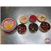 Image 11 : Variety of 54cal Lead Bullets, Balls & Sabots w/Plastic Carry Containers & Percussion Caps (Dangerou