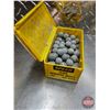 Image 5 : Variety of 54cal Lead Bullets, Balls & Sabots w/Plastic Carry Containers & Percussion Caps (Dangerou