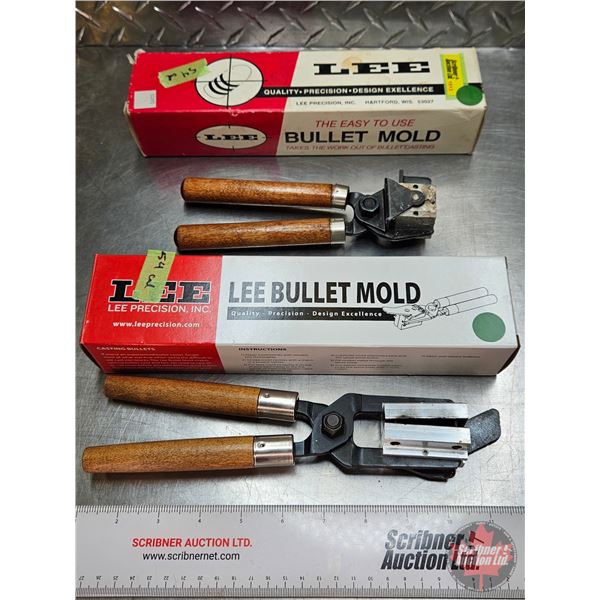 LEE Bullet Moulds (2) : 54cal (415gr & 300gr)