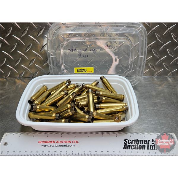 BRASS : 338 Win Mag (49 Count TOTAL)