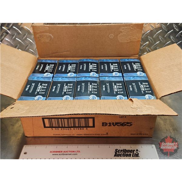 AMMO : Case Lot : FEDERAL : Top Gun : 12ga 2-3/4" (1-1/8oz : #7-1/2 Shot)  (10 Boxes of 25 Rnds)  (2