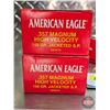 Image 4 : AMMO : American Eagle : Pistol Cartridges : 357 Magnum High Velocity ( 158gr : Jackets S.P.)  (3 Box