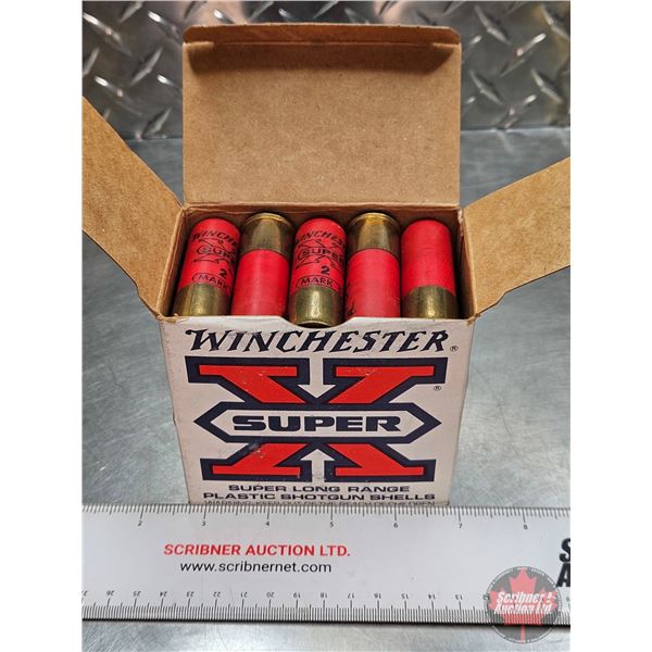 AMMO : Winchester : Super X : 12ga 2-3/4" (1-1/4oz : #2 Shot)  (1 Box of 25 Rnds TOTAL)