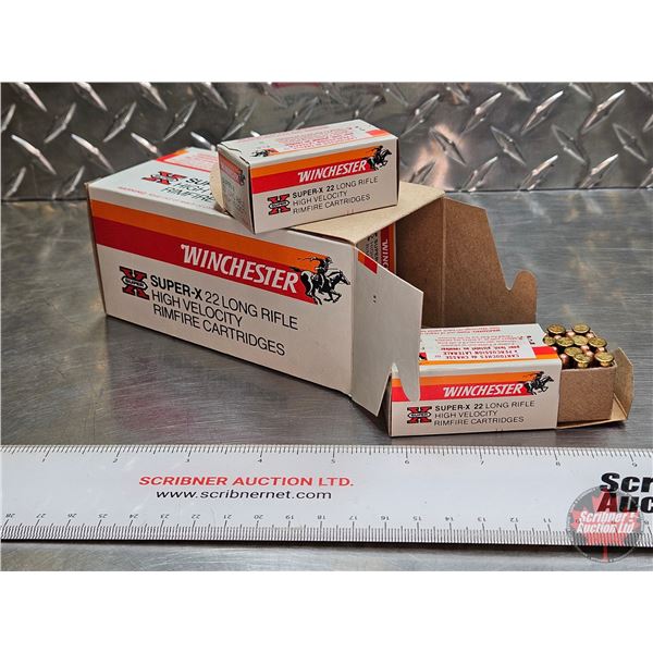 AMMO : Winchester : Super X : 22LR High Velocity (40gr)  (1 Brick of 500 Rnds TOTAL)