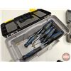 Image 6 : Tools & Riflescope : Spark Plug Wrench Set, Precision Screwdrivers w/Plastic Carry Box & Bits and Ce