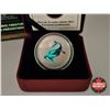 Image 2 : RCM Canada 2013 : Twenty-Five Cent Coloured Coin : Prehistoric Creatures : Tylosaurus Pembinensis (C