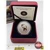 Image 3 : RCM Canada 2013 : Twenty-Five Cent Coloured Coin : Prehistoric Creatures : Quetzalcoatlus (COA #1945