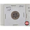 Image 2 : Newfoundland 1941 Coins (3) : One Cent; Five Cent; Ten Cent