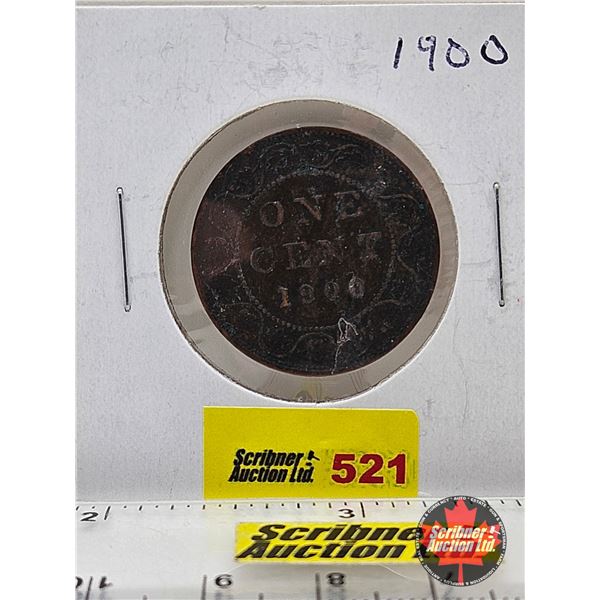 Canada Large Cent 1900H