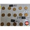 Image 2 : Saskatchewan Roughriders Centennial $1 (Loonie) Circulation "5" Packs (2010) (25 Coins Total)