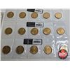 Image 3 : Saskatchewan Roughriders Centennial $1 (Loonie) Circulation "5" Packs (2010) (25 Coins Total)